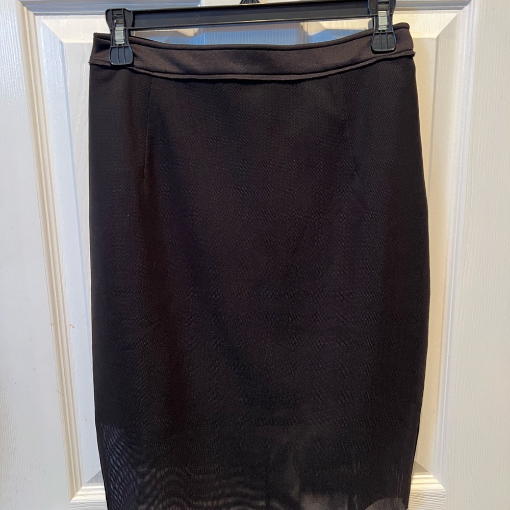 H&M Elegant Black Pencil Skirt